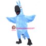 Blue Parrot Mascot Costume