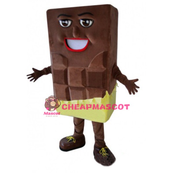 Chocolate Bar Mascot Costume
