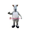 White Zebra Mascot Costume