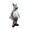 White Zebra Mascot Costume