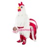White Chicken Mascot Costume
