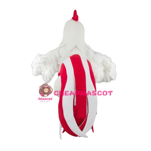 White Chicken Mascot Costume
