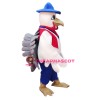 White Turkey Mascot Costume