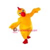 Yellow Chicken Mascot Costume