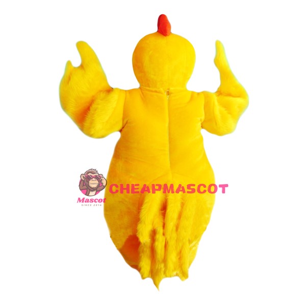 Yellow Chicken Mascot Costume