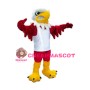 Fierce Red Eagle Mascot Costume