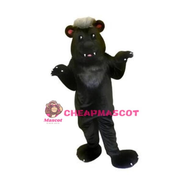 Black Badger Mascot Costume