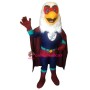 Superhero Eagle Mascot Costume