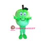 Green Apple Mascot Costume