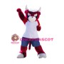 Sport Red Bull Mascot Costume