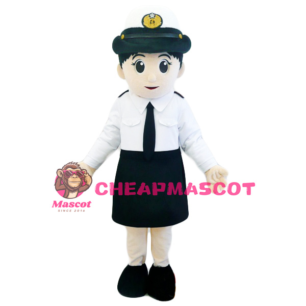 Air Hostess Mascot Costume