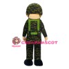 Military Man Mascot Costume