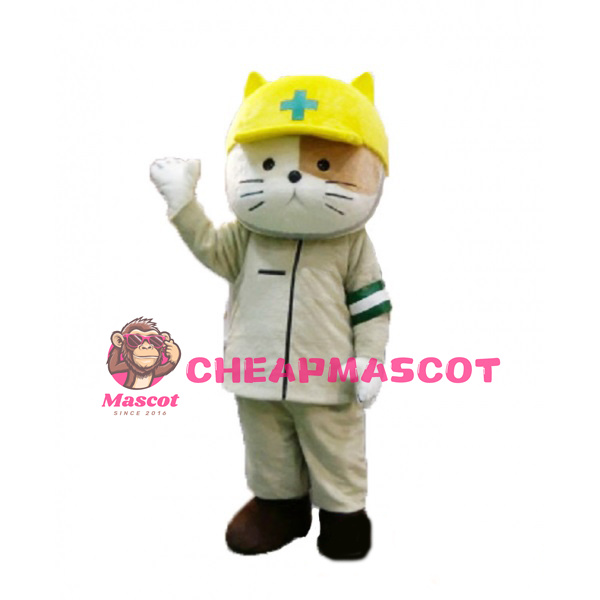 Rescue Cat Mascot Costume