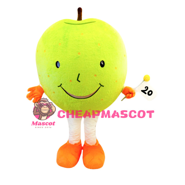 Giant Green Apple Mascot Costume