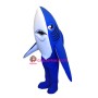 Lightweight Blue Shark Mascot Costume