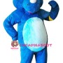 Blue Rhino Mascot Costume