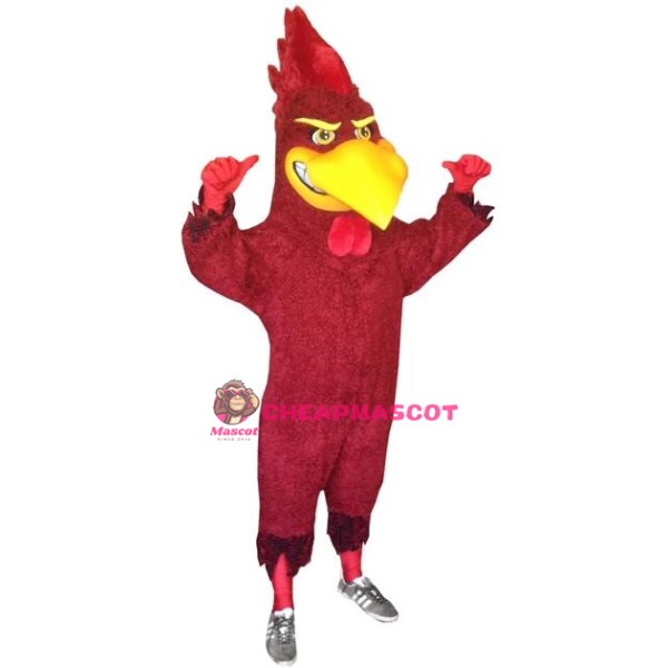 Sport Red Bird Mascot Costume