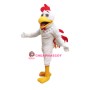 Lightweight White Roosters Mascot Costume