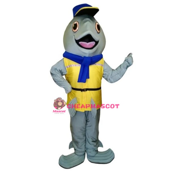 River Fish Mascot Costume
