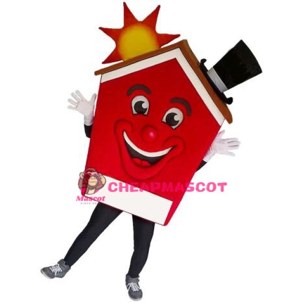 Happy Lightweight House Mascot Costume