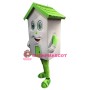 Green Lightweight House Mascot Costume