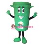Green Bin Mascot Costume
