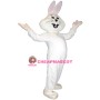 Cute Pink & White Rabbit Mascot Costume