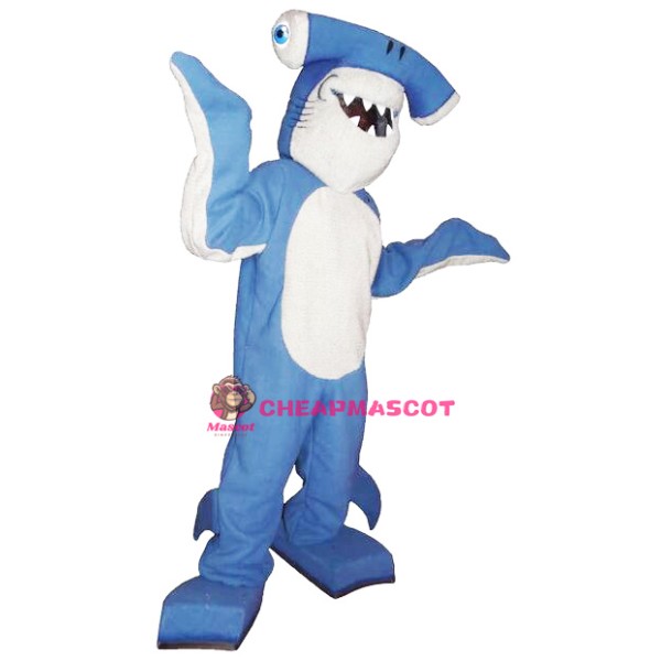 Hammerhead Shark Mascot Costume