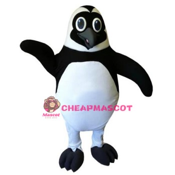 Black Penguin Mascot Costume