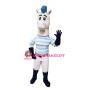 White Sport Hose Mascot Costume