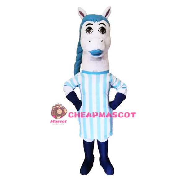 Female Team Horse Mascot Costume
