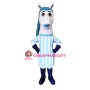 Female Team Horse Mascot Costume