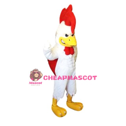 Muscle Rooster Mascot Costume
