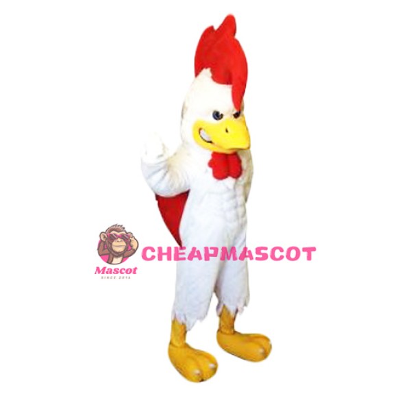 Muscle Rooster Mascot Costume