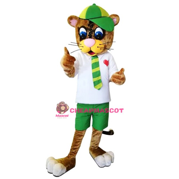 Sport Cheetah Mascot Costume