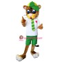 Sport Cheetah Mascot Costume