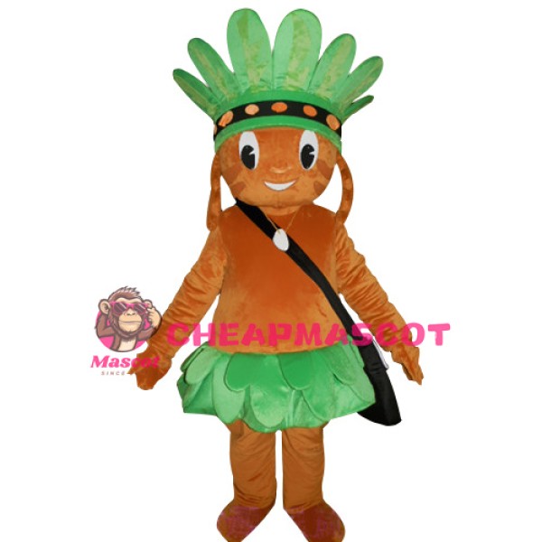Primitive Man Mascot Costume