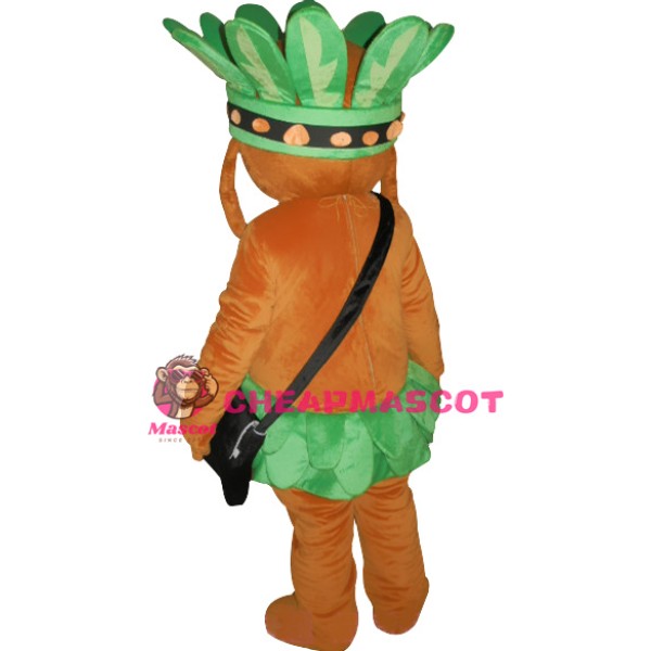 Primitive Man Mascot Costume