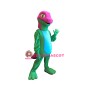 Green & Red Lizard Mascot Costume