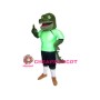Sport School Crocodile Mascot Costume