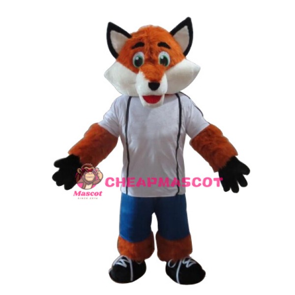 Sport Style Fox Mascot Costume