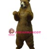 Realistic Grizzly Bear Mascot Costume