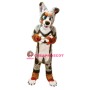 Colorful Husky Dog Mascot Costume