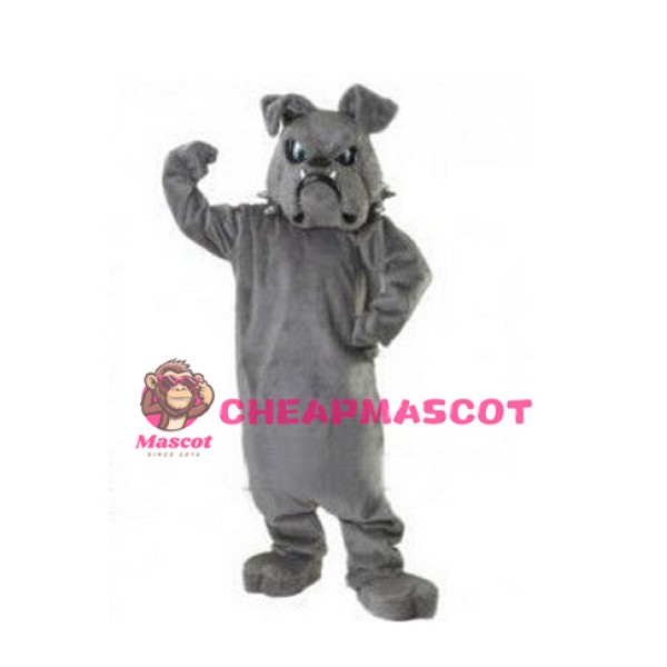 Fierce Lightweight Bulldog Mascot Costume
