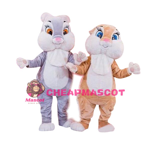 Bunny Rabbit Mascot Costume for Adult