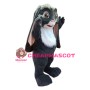 Dark Grey Rabbit Mascot Costume Easter Bunny Mascot Costume
