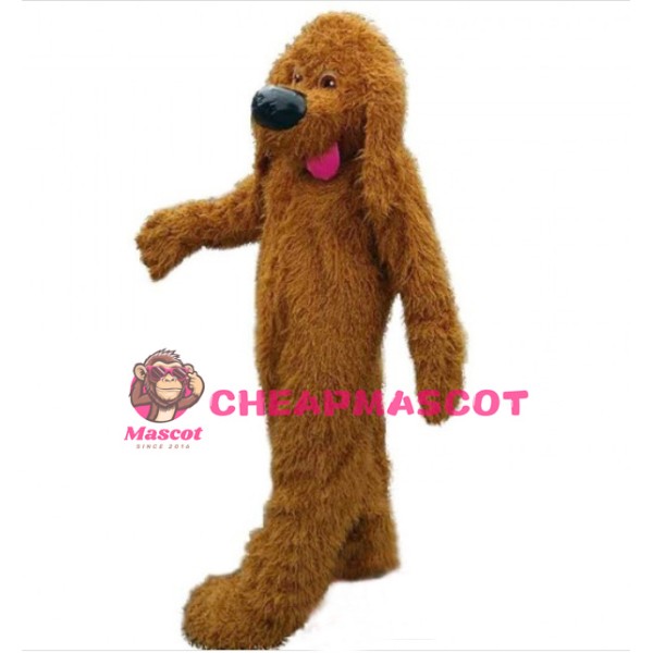 Brown Poodle Dog Mascot Costumes For Adults