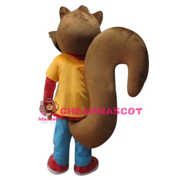 Cartoon Squirrel Mascot Costumes