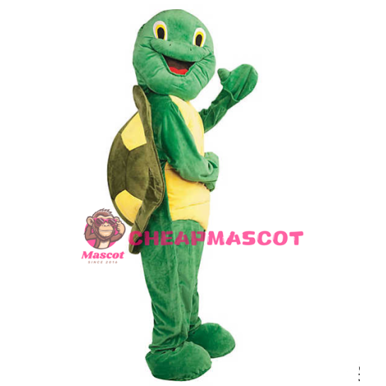 Deluxe Plush Turtle Mascot Costume