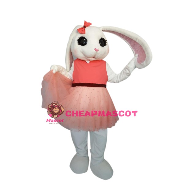 Beautiful Easter Bunny Mascot Costume
